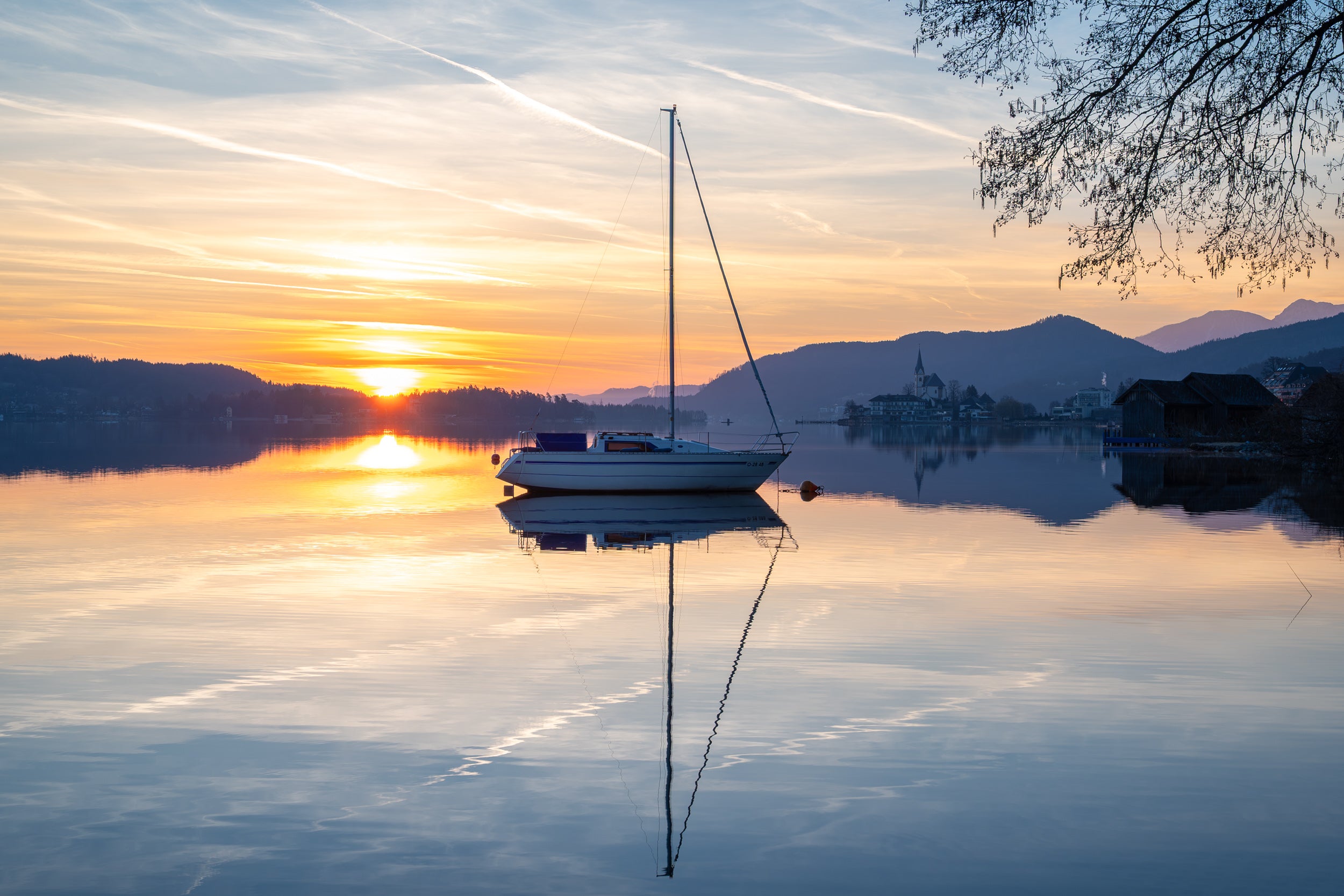 Morgenstille am Wörthersee