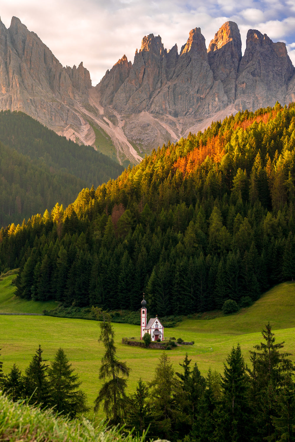 Idylle in den Dolomiten