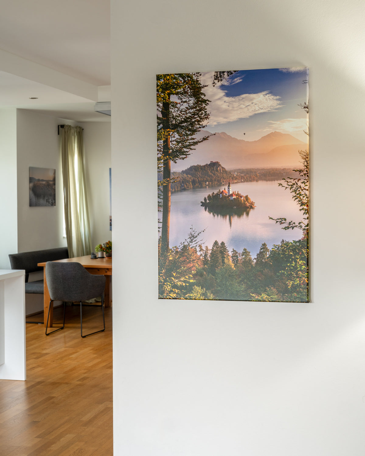 Morgenlicht über dem See