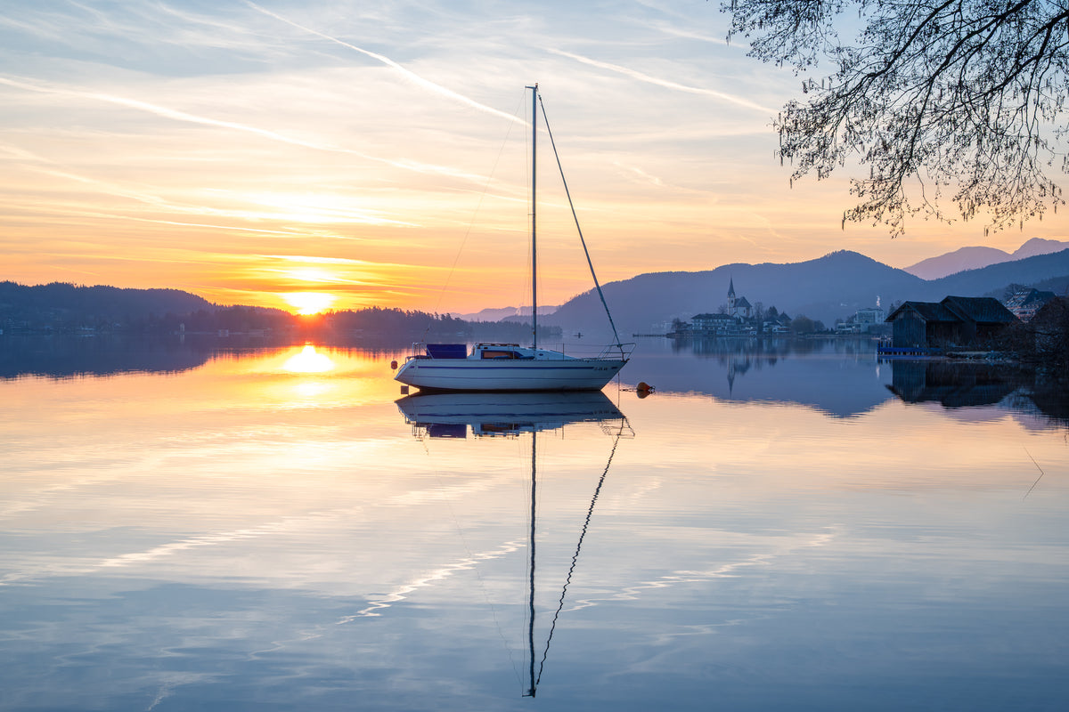 Morgenstille am Wörthersee