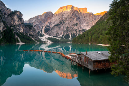 Stille am Pragser Wildsee
